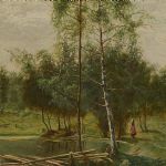1268 9027 OIL PAINTING